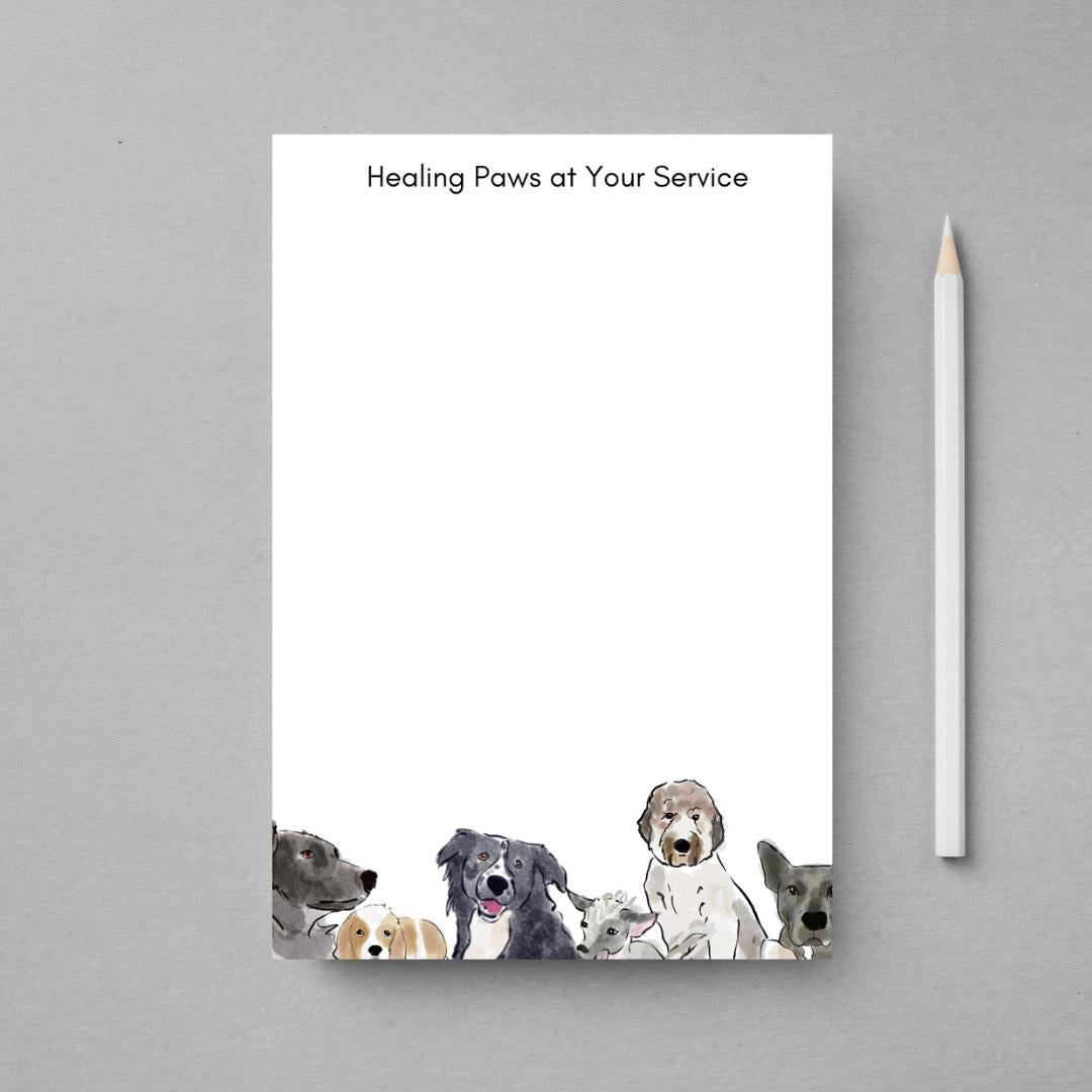 Nurse Notepad Gift | Dog Notepad for Doctor | New Veterinarian Gift, Veterinarian Notebook